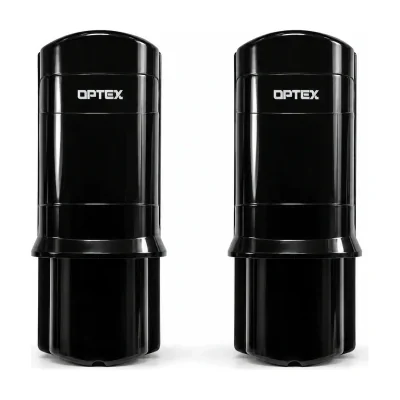 Bariera de protectie perimetrala BIR cu 2 spoturi, 60m in exterior,IP65 120m in interior, include accesorii montaj pe stalp