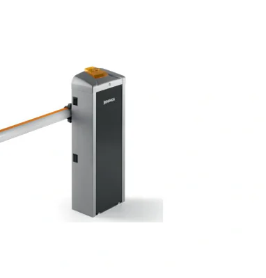 Bariera electromecanica auto Beninca, EVA5; Permite instalarea unui brat de maxim 5 metri, recomandata pentru uz intensiv; Alimentare la 220V, alimentare motor 24Vdc, viteza de operare 5 secunde, loc incastrat pentru lampa (nu este inclusa), loc pent