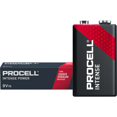 Bat-9V-10pc-PROCELL - PROCELL lith. battery 9v 10-Pack