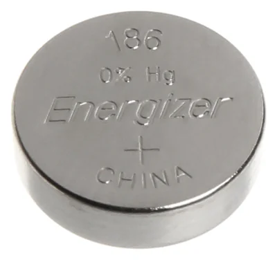 Baterie alcalină Energizer BAT-LR43*P2, 1,5 V, LR43, set 2 buc.