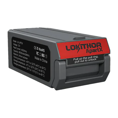 Baterie ApartX LO-LIPOX de 4000 mAh și 98 Wh