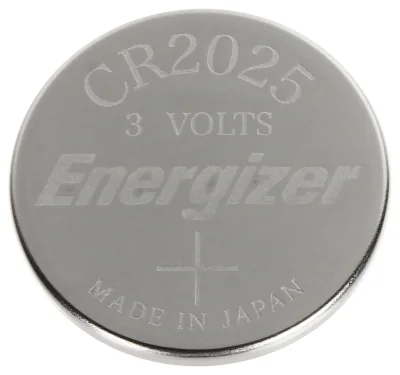 Baterie cu litiu Energizer BAT-CR2025-LITHIUM*P2, 3 V, set 2 buc.