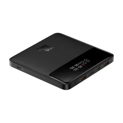 Baterie exerna Baseus Blade, 20000mAh, PD 100W, ultra thin, 2 x USB; 2 x USB Type-C, display digital pt. status baterie, total 5A,