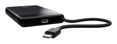 Baterie externa Trust Fiera, capacitate 10.000, 2 porturi USB, negru