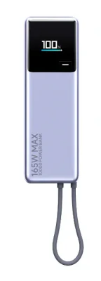 Baterie externa BHR9361GL, 165W, 10000mAh, Gri "BHR9361GL"