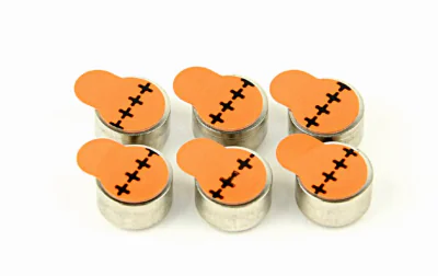 BATERIE GEMBIRD, butoni (ZA13), 1.4V zinc, 6 buc., "EG-BA-ZA13-01"