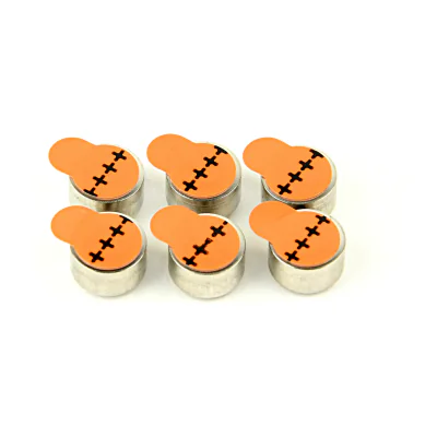 BATERIE GEMBIRD, butoni (ZA13), 1.4V zinc, 6 buc., "EG-BA-ZA13-01"