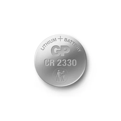Baterie GP Batteries, butoni (CR2330) 3V lithium, blister 1 buc. "GPCR2330E-2CPU1" "GPPBL2330001"