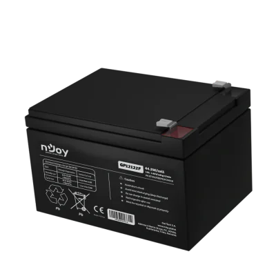 Baterie UPS NJOY ACUMULATOR NJOY GP12122F 12V, Black