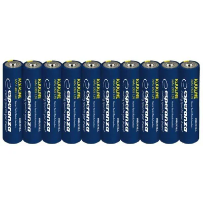 Baterii Alcaline Esperanza EZB115 AAA 10 buc Folie "EZB115"