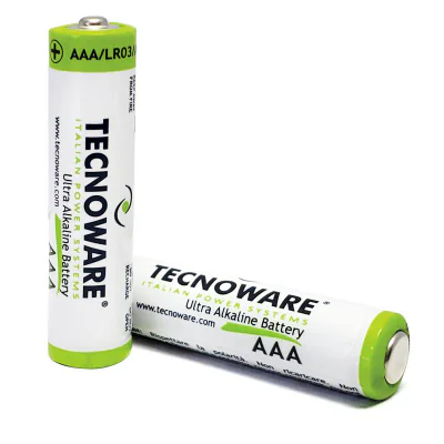 BATTERY ALKALINE AAA 1.5V/40PCS FBA17647 TECNOWARE