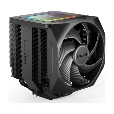 be quiet! Dark Rock Elite, Air cooler, 13.5 cm, Black