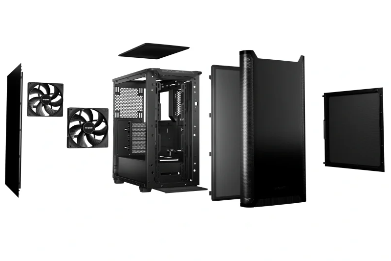 BE QUIET PURE BASE 501/MIDI-TOWER - imaginea 3