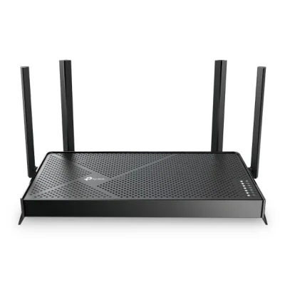 BE3600 Dual-Band Wi-Fi 7 Router SPEED: 688 Mbps at 2.4 GHz + 2880 Mbps at 5 GHz SPEC: Internal Antennas, Quad-Core CPU, 1× 2.5Gigabit WAN Port,  1x 2.5Gigabit + 3× Gigabit LAN Ports, 1x USB3.0 Port, 4096-QAM, EHT160 FEATURE: EasyMesh R2, 802.11k/v/r,