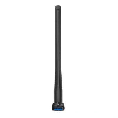BE6500 Tri-Band Wi-Fi 7 High Gain Wireless USB Adapter, 1× High-Gain Tri-Band Antenna (2T2R), wireless standards IEEE 802.11a/b/g/n/ac/ax/be, wireless security WEP, WPA/WPA2/WPA3(Personal/Enterprise)