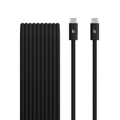 Beats 240W USB-C to USB-C Braided Cable (3 m) - Bolt Black