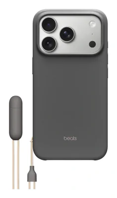 Beats iPhone 17 Pro Kickstand Case with MagSafe and Camera Control - Granite Gray