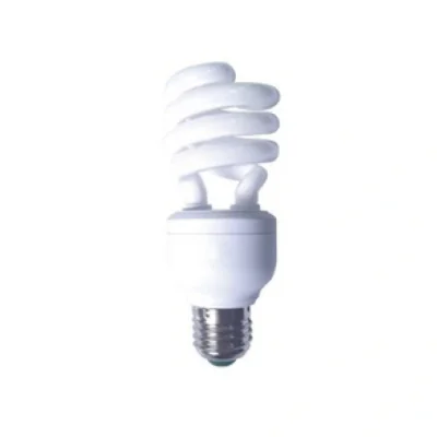 BEC fluorescent Panasonic, soclu E27, putere 19W, forma spirala, lumina alb rece, alimentare 220 - 240 V, "EFD19E65HD3E"