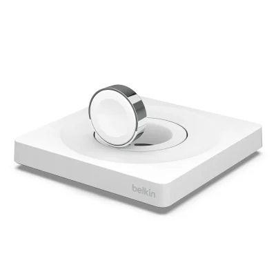 Belkin BOOST CHARGE PRO Portable Fast Charger for Apple Watch - White