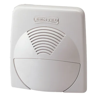 BENT-WAVE/W - Internal siren - white no flash, not self powered, 12 Vdc, 90 mA siren-104 dB / 1m, 126x132x53mm, IP31