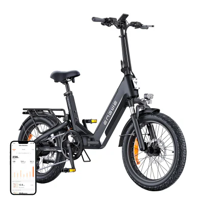 Bicicletă electrică ENGWE L20 3.0 BOOST 250 W, 20" (negru)