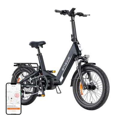 Bicicletă electrică ENGWE L20 PRO 3.0, 250 W, 20" (negru)