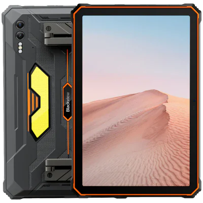 Blackview Active 10 Pro Rugged Tab 12GB/512GB, 10.95-inch FHD+1920x1200 IPS 90Hz,50MP Front/108MP-20MP, 30000mAh, 55W FC, Android 14, Orange "BVACTIVE10_PRO-OR"