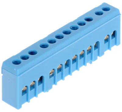 Bloc de borne pe șină DIN TS35 DELTA-OPTI LP-870N-12FS, 63 A