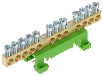 Bloc de borne pe șină DIN TS35 DELTA-OPTI LP-870S-12, 63 A