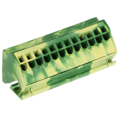 Bloc de conectare PE WAGO WAGO-812-100, 12 borne x 4 mm²
