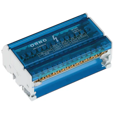 Bloc de distribuție ORNO OR-LZ-8202/15, 4 borne, 500 V