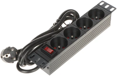 Bloc de prize pentru rack 10" (PDU) PD-4/R10, 16 A