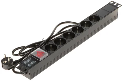 Bloc de prize pentru rack (PDU) DELTA POWER PD-6/R, 16 A