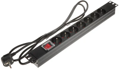 Bloc de prize pentru rack (PDU) DELTA POWER PD-7/R-N, 1,8 m