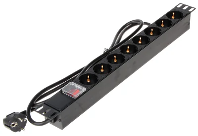 Bloc de prize pentru rack (PDU) DELTA POWER PD-8/RACK-N, 16 A