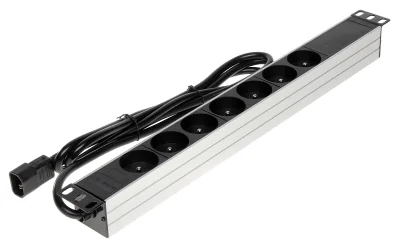 Bloc de prize pentru rack (PDU) PD-7/RACK/IEC, 16 A