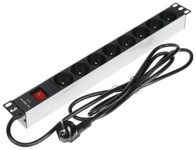 Bloc de prize pentru rack (PDU) PD-8/RACK, 16 A