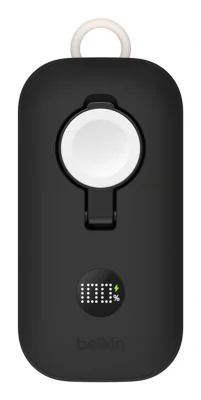 BOOSTCHARGE PRO POWERBANK 10.00/APPLE WATCH-LADEGERT 45 W SCHWAR