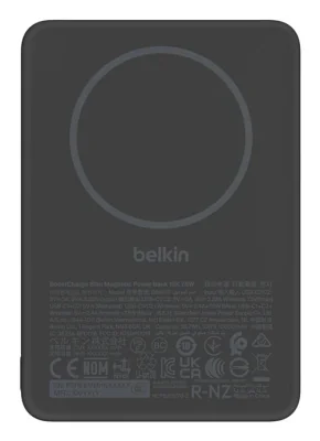 BOOSTCHARGE SLIM MAGN POWERBANK/BLACK / 10000MAH