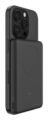 BOOSTCHARGE SLIM MAGNETISCHE PO/75 W MIT MAGCESSORY SCHWARZ