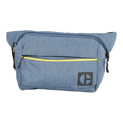 Borseta CATERPILLAR Code - Hex Parkour, material 420D hexagonal, buzunar cu fermoar - bleumarin "CAT-83768-1012"
