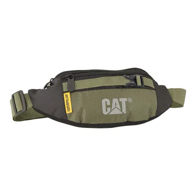 Borseta CATERPILLAR V Power A, material 210D polyester, buzunar cu fermoar - army/negru "CAT-84399-537"