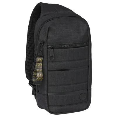 Borseta de umar CATERPILLAR Bizz Tools-Cross body, material 600D poliester, buzunar cu fermoar-negru "CAT-84030-500"