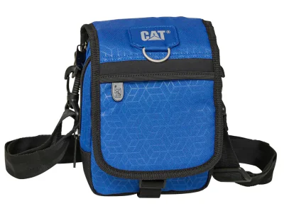 Borseta de umar CATERPILLAR Millennial Classic - Ronald, material 600D HD polyester - negru/bleumari "CAT-83439-447"