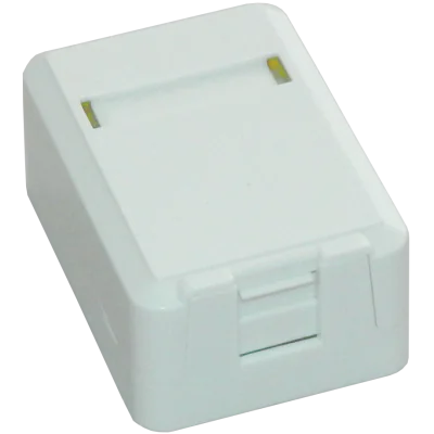 Box 1 port cu capac antipraf - EMTEX, "EMT-BOX1P"