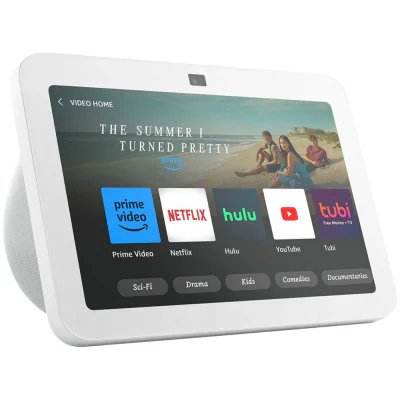 Boxă inteligentă AMAZON B0BLS3JJV8, wireless, Bluetooth 5.1, White