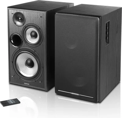 BOXE EDIFIER 2.0, RMS: 136W (2 x 14W, 2 x 14W, 2 x 40W), bluetooth 5.1, telecomanda wireless, volum, bass, treble, sub-out, black,"R2750DB"