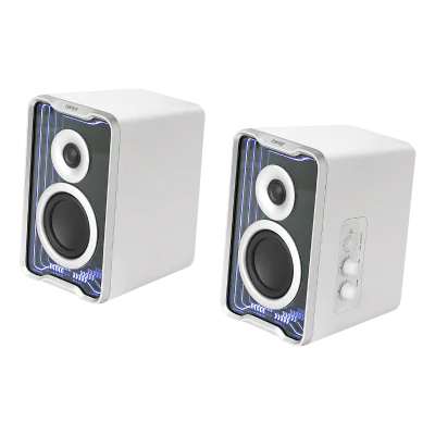 BOXE EDIFIER 2.0, RMS: 30W (2 x 15W), Bluetooth 5.4, USB-A, AUX, WHITE, "QR30-W"