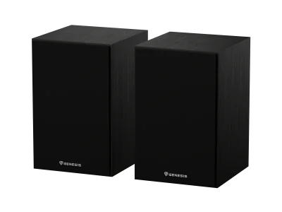 Boxe Genesis Arsen 302BT 2.0, putere RMS 10W x 2, frecventa raspusn 60 - 20000 Hz, material MDF, negru