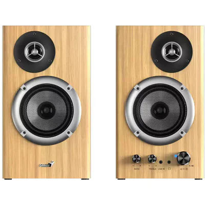 BOXE GENIUS 2.0, bluetooth, RMS: 50W (2 x 25W), bass control, treble control, mufa casti, Line-in 3.5mm, pine wood, "SP-HF1812BT" "31730055403"